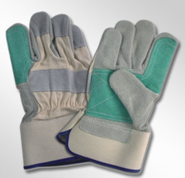 leather safety gloves split canadian type bangalore