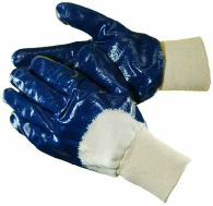 Nitrile Dipped Gloves Thick Layer
