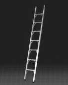 wall support ladder